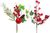 Декоративні новорічні гілки, ягоди